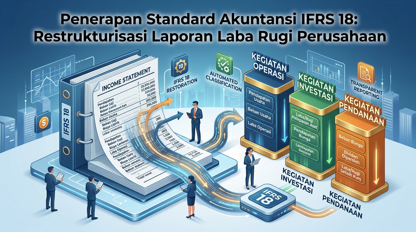 Penerapan Standard Akuntansi IFRS 18: Restrukturisasi Laporan Laba Rugi Perusahaan