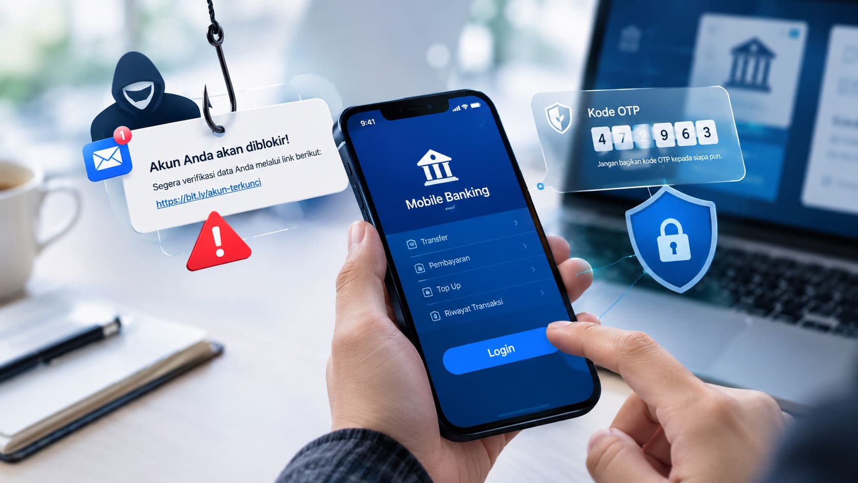 Mobile Banking Aman atau Tidak? Kesalahan Kecil yang Sering Dilakukan Pengguna
