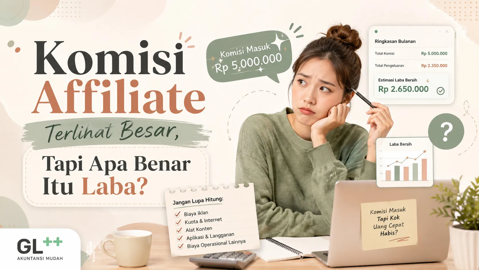 Komisi Affiliate Terlihat Besar, Tapi Apa Benar Itu Laba?