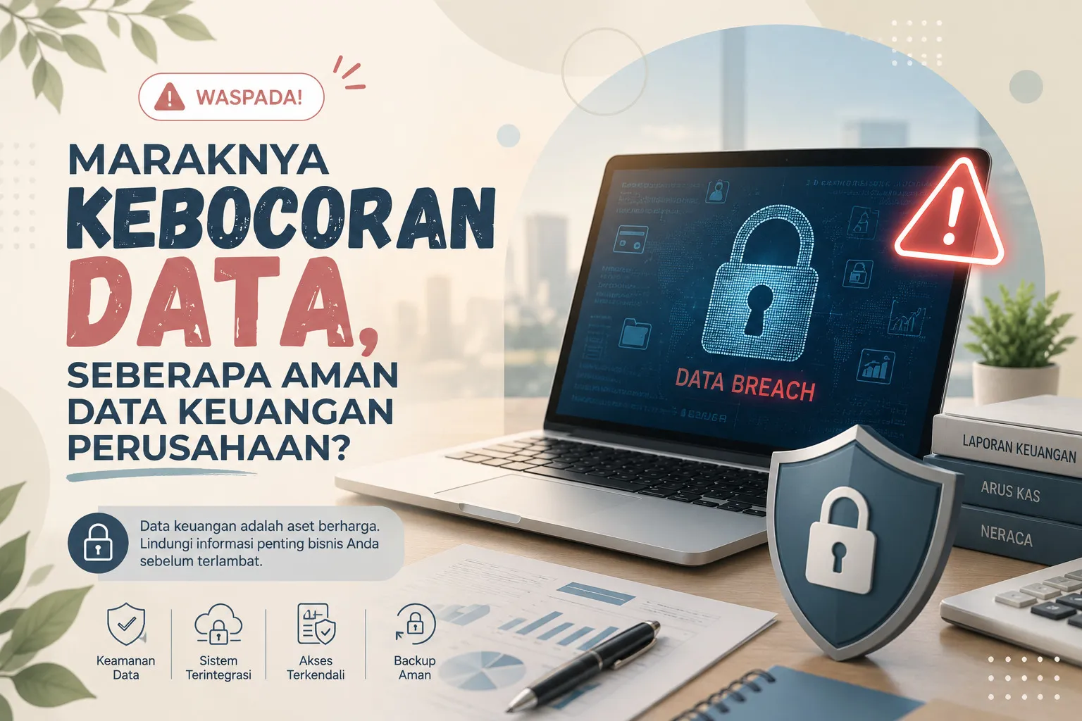 Maraknya Kebocoran Data, Seberapa Aman Data Keuangan Perusahaan?
